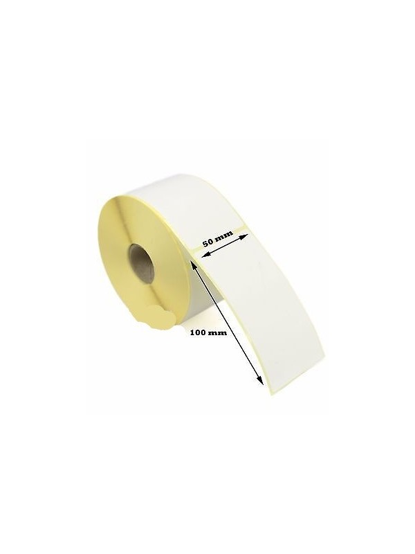 Thermal Labels 50mm x 100mm, 40 mm Core, 500 pcs roll Thermal Labels 50mm x 100mm, 40 mm Core, 500 pcs roll