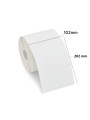 Termilised sildid 102mm x 202mm, südamik 76 mm,  rull 900 tk