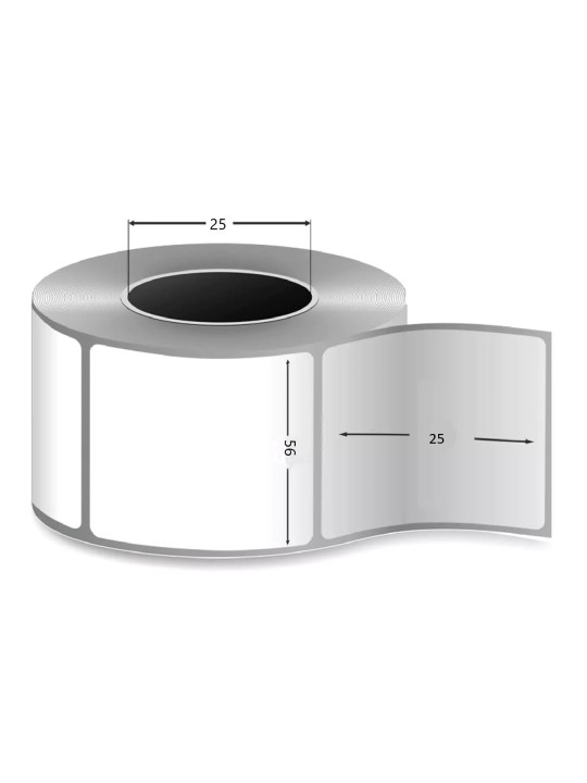 EPSON 56mm x 25mm Thermal Label Core 25mm 1000 Labels Removable Dore Manufacturer