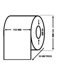 EPSON C33S045538 High Gloss Label Roll 102mm x 33m - continuous label roll Dore Manufacturer
