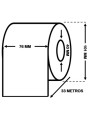 EPSON C33S045537 High Gloss Label Roll 76mm x 33m - continuous label roll Dore Manufacturer