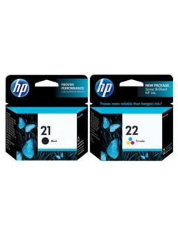 HP 21 C9351AE + HP 22 C9352AE BK/CMY ink cartridge set 2 pcs