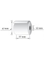 Rull kassaaparaadile 57mm x 47mm x 12mm 25 meetrit