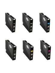 Canon PGI-29 PGI29 ink cartridge Dofe compatible set 6 pcs