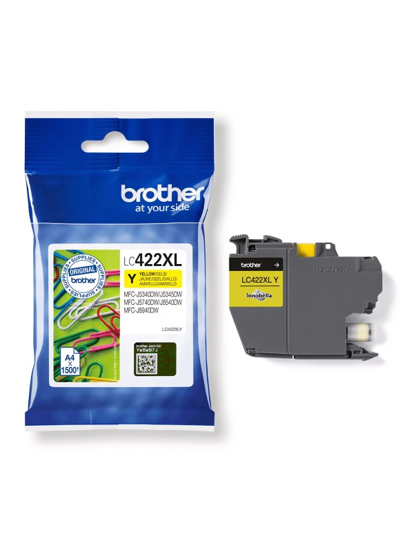 Brother LC-422XLY LC422XLY tindikassett