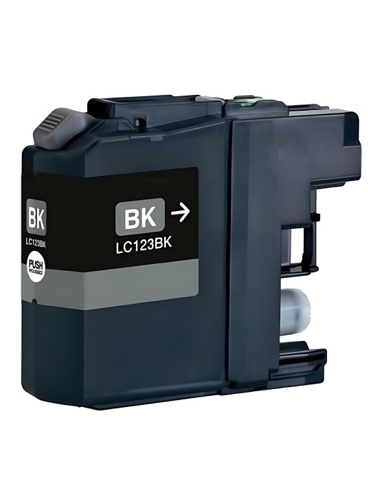 Brother LC-123BK LC123BK mustekasetti Dore analoginen
