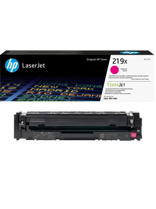HP 219X W2193X toner