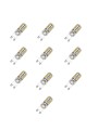 LED lamppu G9 7W 230V 2500-3000K, 10 kpl