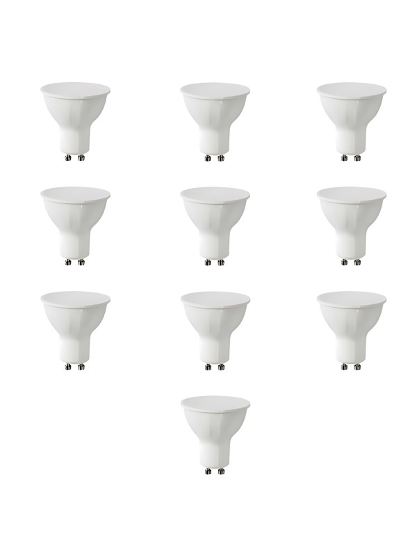 LED lambid GU10 8W DW 4000K, 10tk