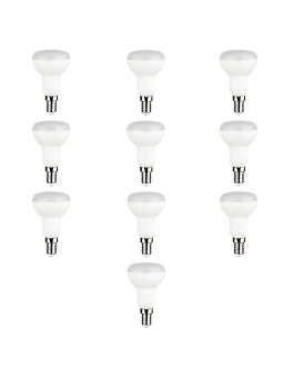 Bulb E14 R50 7W DW 4000K, 10pcs