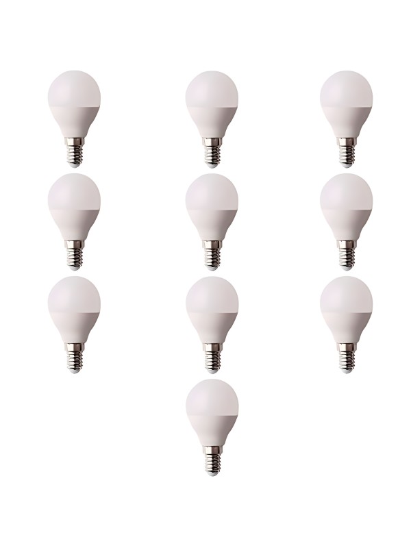 Spuldze E14 G45 7W DW 4000K, 10gab