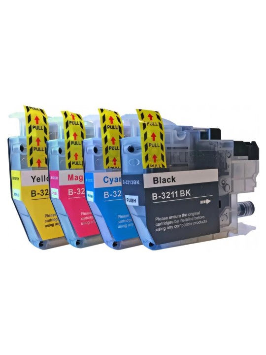 G&G analoog tindikassett Brother LC3211 Multi pack