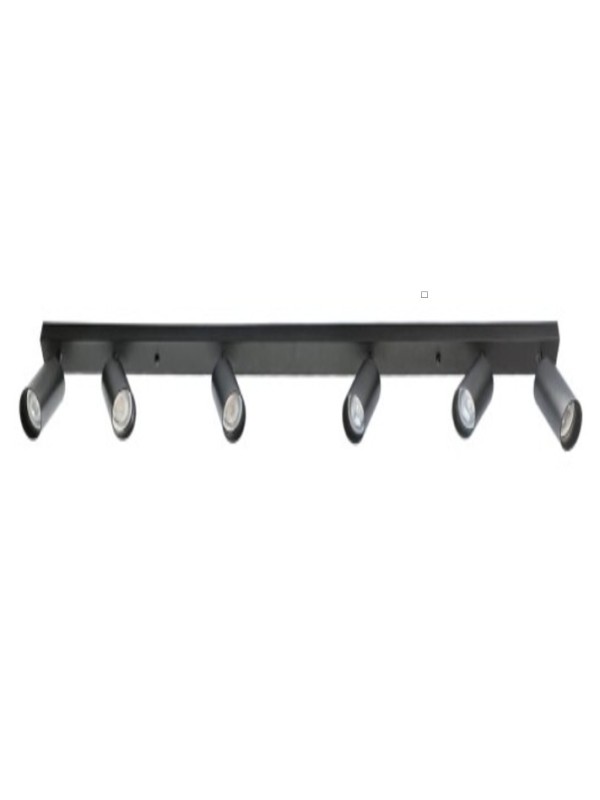 LED Line-GU10-6 светильник черный IP20