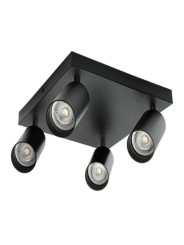 LED Line-GU10-4 valgusti must IP20