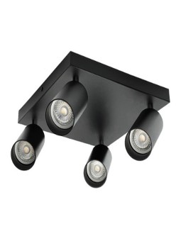 LED Line-GU10-4 valaisin musta IP20