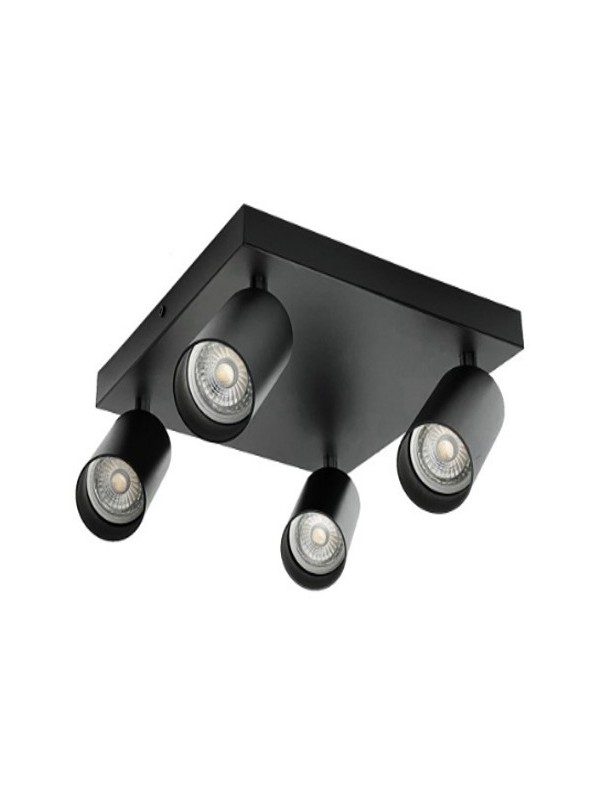 LED Line-GU10-4 светильник черный IP20