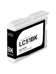 G&G ink cartridge Brother LC-51BK LC1000BK LC970 BK LC970BK. Black