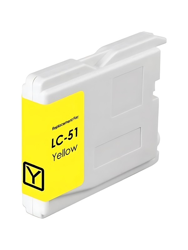 G&G ink cartridge Brother LC-51Y LC1000Y LC970 G&G ink cartridge Brother LC-51Y LC1000Y LC970
