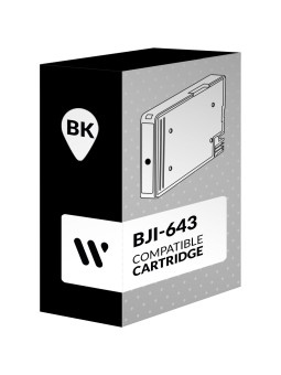 G&G tindikassett Canon BJI-643BK BJI-643 BK