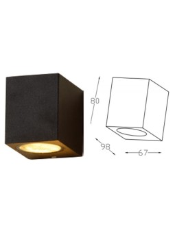 LED Wall-015 (GU10) gaismeklis