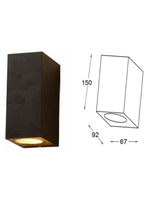 LED Wall-013 (GU10) светильник LED Wall-013 (GU10) светильник