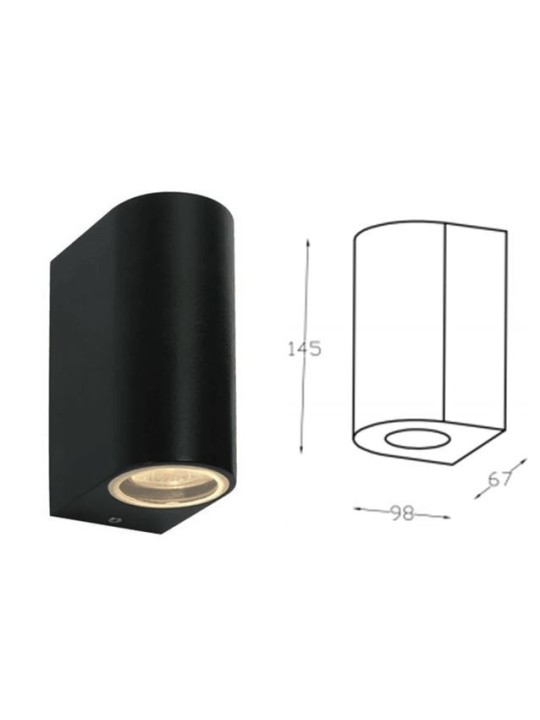 LED Wall-012 (GU10) luminaire