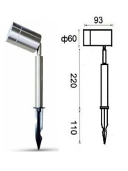 LED Wall-004 (GU10) luminaire