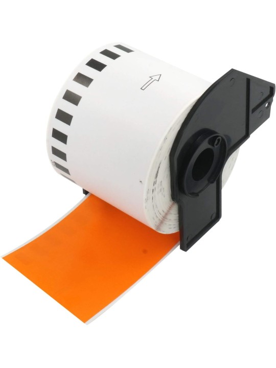 Brother DK-22205 DK22205 Orange 62mm x 30480mm Thermal Paper Labels Dore manufacturer