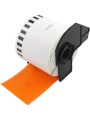 Brother DK-22205 DK22205 Orange 62mm x 30480mm Thermal Paper Labels Dore manufacturer
