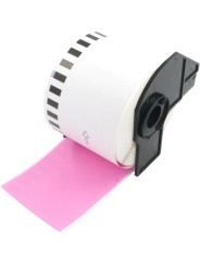 Brother DK-22205 DK22205 Pink 62mm x 30480mm термо рулоны этикеток Dore производитель