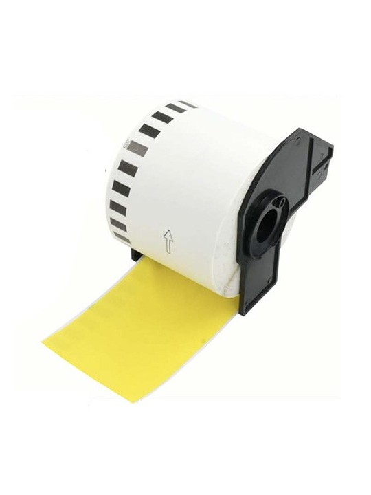 Brother DK-22205 DK22205 Yellow 62mm x 30480mm lämpöpaperitarrat, valmistaja Dore