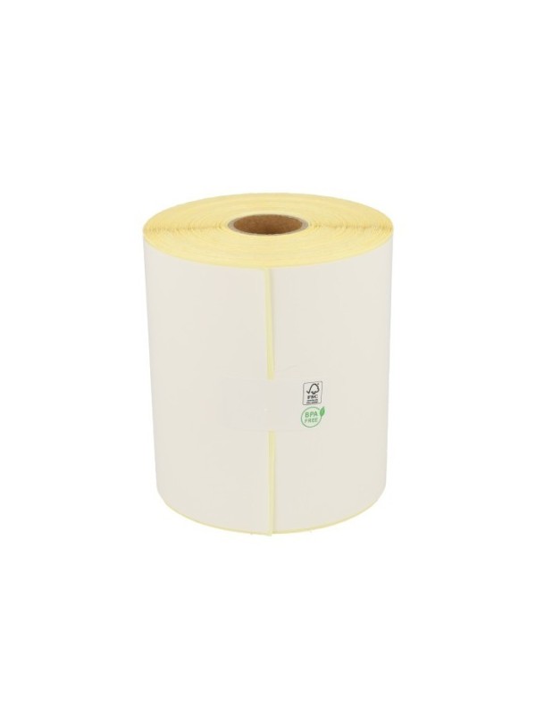 Zebra 102mm x 190mm lämpöpaperitarrat 25 mm ytimellä, valmistaja Dore