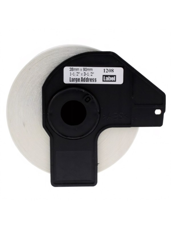 Brother DK-11208 DK11208 38mm x 90mm термо рулоны этикеток Dore производитель