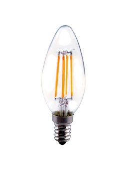Incandescent bulb E14 C37 4W WW 3000K