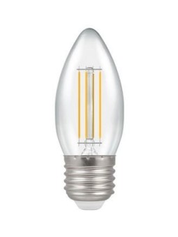 Incandescent bulb E27 C35 4W WW 3000K