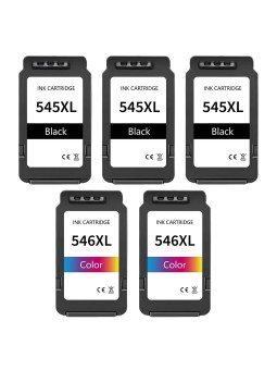 Canon (X3) PG-545XL (X2) CL-546XL BK/C/M/Y ink cartridge Dore compatible set 5 pcs