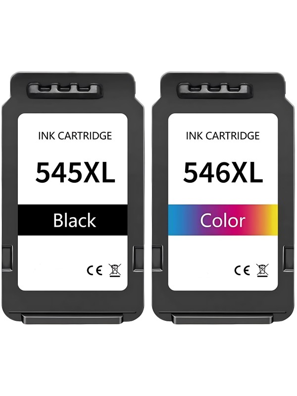 Canon PG-545XL CL-546XL BK/C/M/Y mustekasetti Dore analoginen sarja 2 kpl