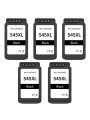 Canon PG-545XL PG545XL BK mustekasetti Dore analoginen sarja 5 kpl