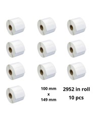 Термоэтикетка 100mm x 149mm, 76 mm, рулон 2952 шт, 10шт