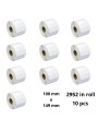 Thermal Labels 100mm x 149mm, 76 mm, 2952 pcs roll, 10 pcs