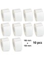 Thermal  Labels 105mm x 150mm, 76 mm core, 1000 pcs roll, removable, 10kpl