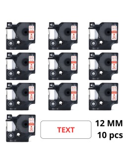 Dore analog Dymo printeri label 12mm x 7mm D1 D45015 45015 S0720550...