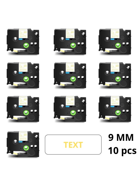 Brother TZe-224 TZe224 etikečių juosta kasetė Dore analoginė set 10 vienetų