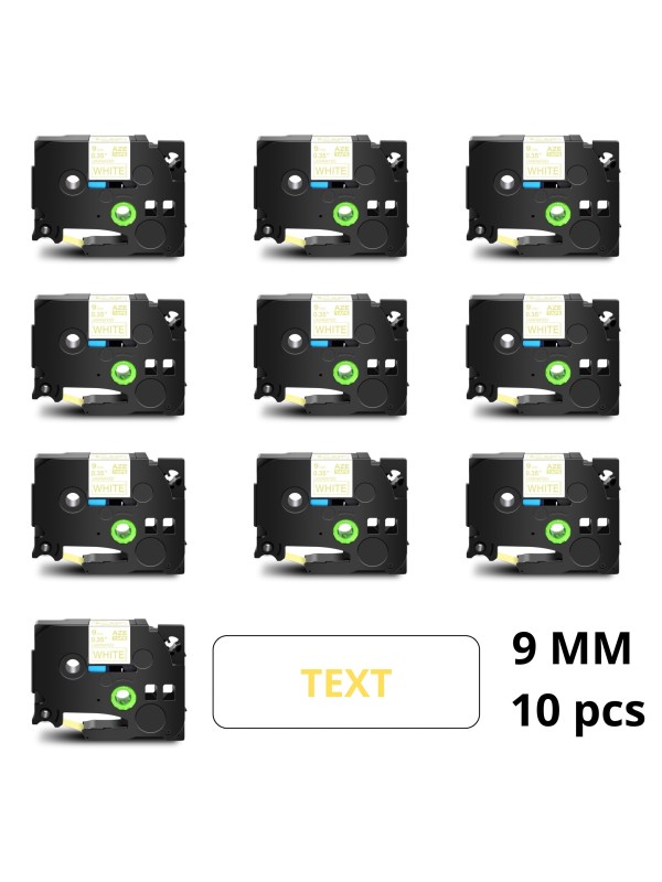 Brother TZe-224 TZe224 etikettinauha Dore analoginen set 10 kpl
