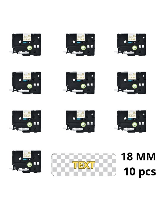 Brother Tze-144 TZe144 etikettinauha Dore analoginen set 10 kpl