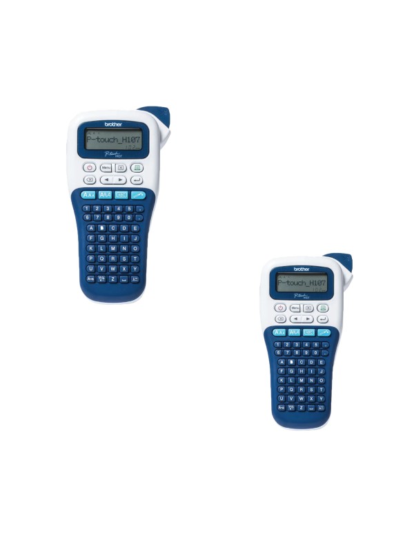 Brother PT-H107B PTH107B label printer, 2 pcs