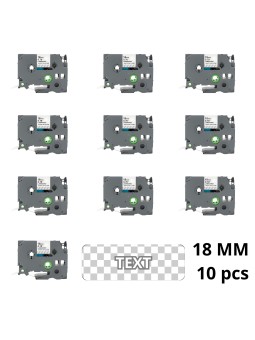 Brother TZe-145 TZe145 etikettinauha Dore analoginen set 10 kpl