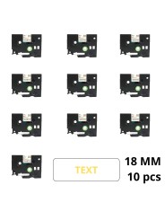 Brother TZe-244 TZe244 etikettinauha Dore analoginen set 10 kpl