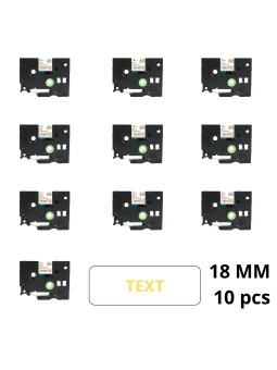 Brother TZe-244 TZe244 etikettinauha Dore analoginen set 10 kpl