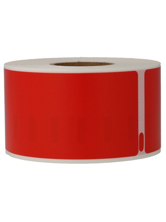Zebra 50mm x 40mm Red lämpöpaperitarrat 45 mm ytimellä, valmistaja Dore